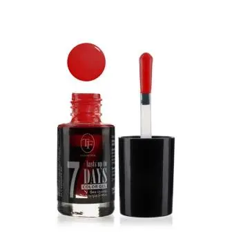Triumpf Лак д/н COLOR GEL 7 DAYS тон 244 Deep red/Насыщенный красный (8мл).12