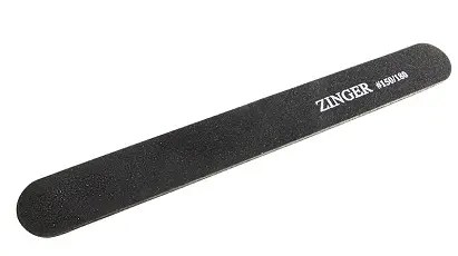 ZINGER Наждак US-411 A 150/180 Прямая тонкая, цв. чёрный (OPP032)