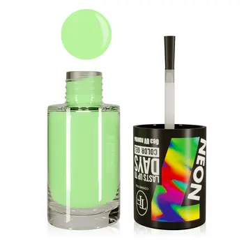 Triumpf Лак д/н COLOR GEL NEON тон 316 Tropic Green/тропически-зеленый яркий (8мл).12