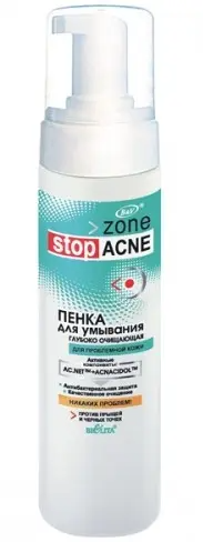 Белита ACNE  ПЕНКА ДЛЯ УМЫВАНИЯ Глубоко Очищающая (175мл).12