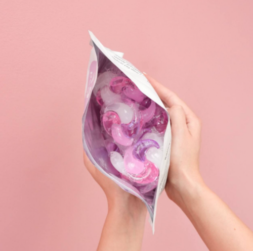 Капсулы для стирки POWER CAPS PINK 4 в 1 (refill)