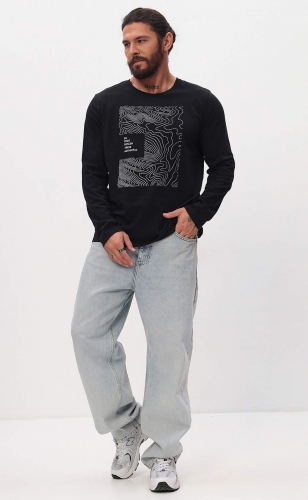 Лонгслив P521-1001-894 black