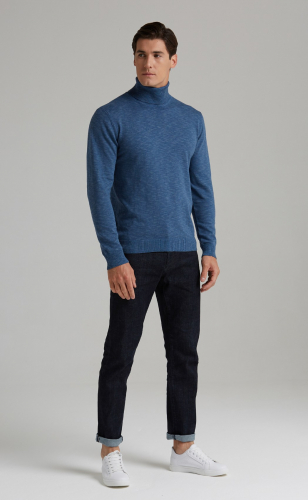 Водолазка P921-15608 jeans melange