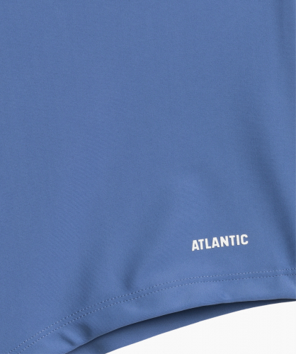 Купальные шорты мужские Atlantic, 1 шт. в уп., полиамид, голубые, KMS-320