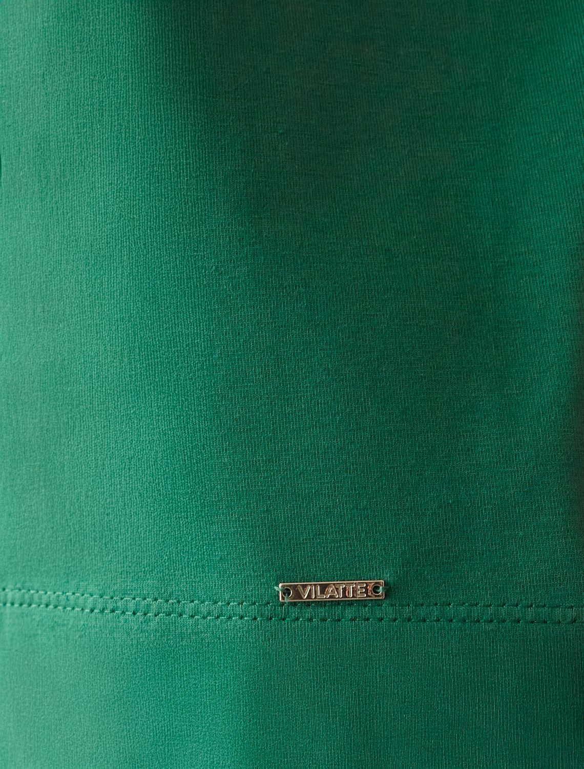 Ст.цена 1290р Футболка из премиального хлопка D49.100 зеленый