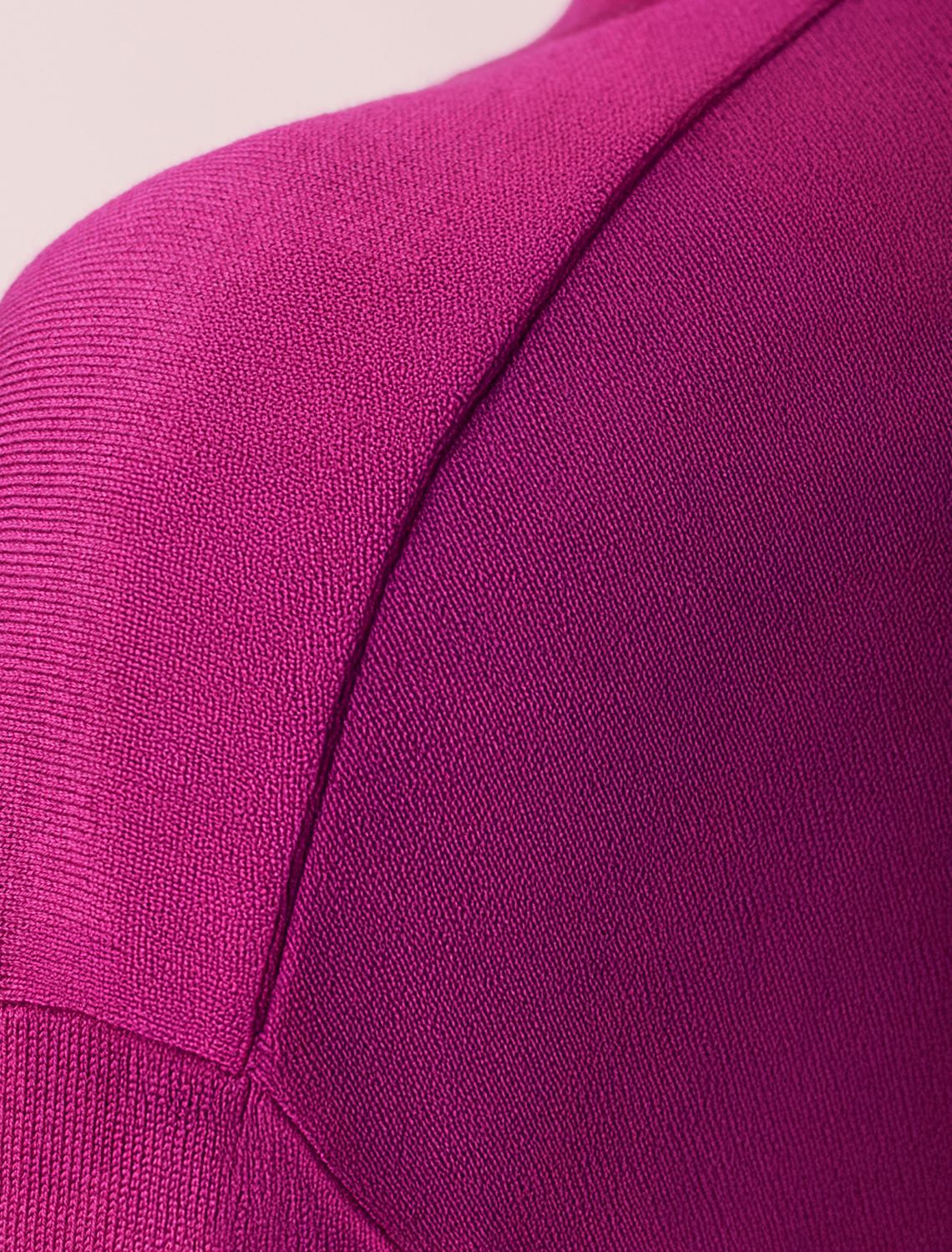 Платье тонкой вязки из хлопка с нейлоном D32.106 пурпурный