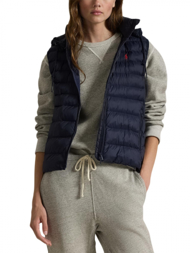 Утепленный жилет Polo Ralph Lauren 673 темно-синий