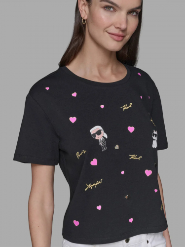 Футболка Karl Lagerfeld 3260 черный