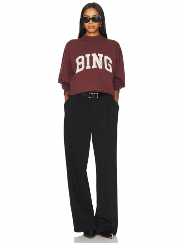Свитшот Anine Bing 5096 бордовый