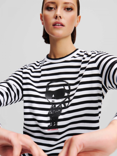 Лонгслив Karl Lagerfeld 3261 черный