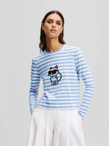 Лонгслив Karl Lagerfeld 3261 синий