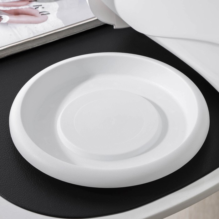 Горшок с поддоном «Флориана», 5.4 л, цвет белый