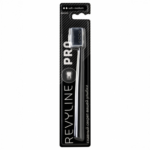 Зубная щетка Revyline SM6000 PRO Black Edition, мягкая