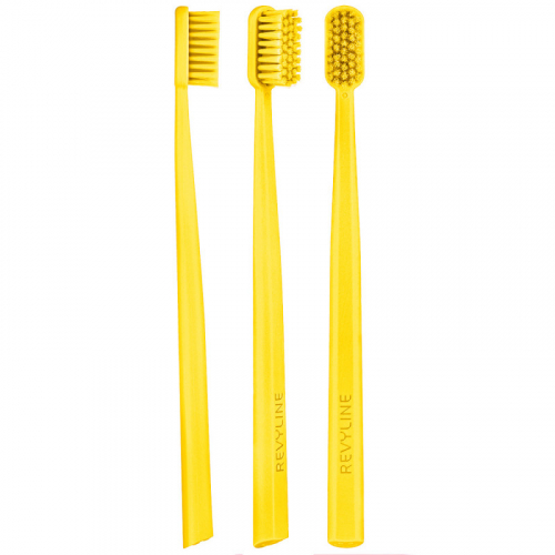 Набор зубных щеток Revyline SM6000 DUO Yellow + Grey