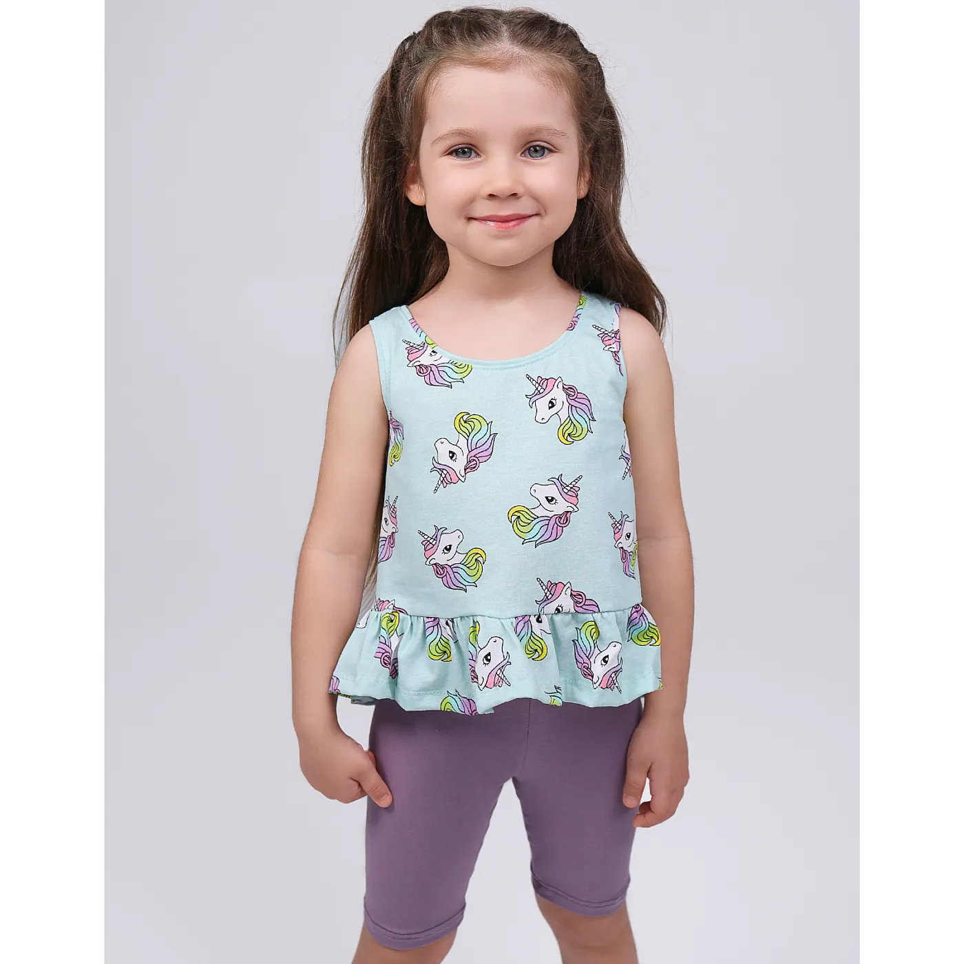 Комплект топ кулирка , велосипедки кулирка с лайкрой 7072100301