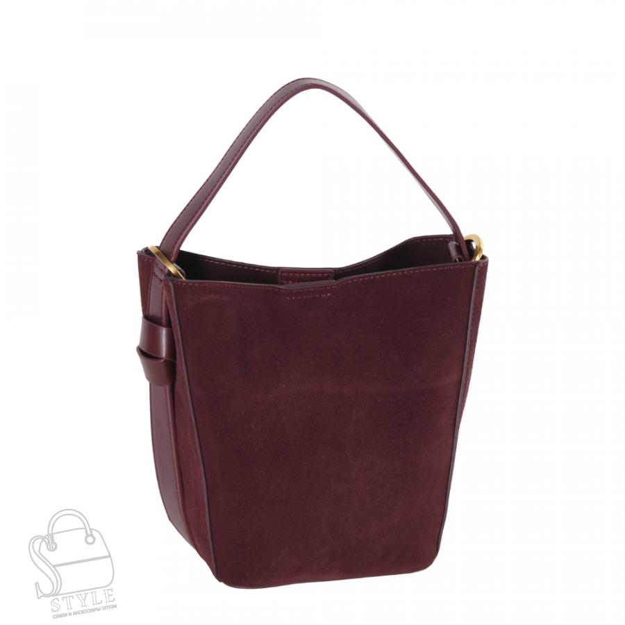 Сумка женская кожаная 6456BDAA wine red Baidou/30 (дефект) в Новосибирске