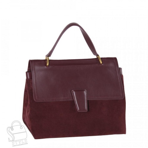 Сумка женская кожаная 68870BDAA wine red Baidou/30