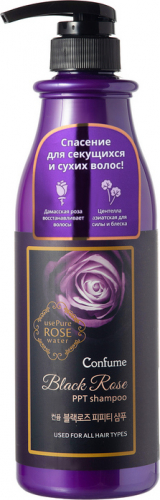 635 р.  1155 р.  Шампунь для сухих и поврежденных волос, черная роза Black Rose PPT Shampoo, 750 мл