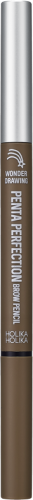 250 р.  833 р.  Карандаш для бровей Wonder Drawing Penta Perfection Brow Pencil 03 Ash Brown, 0,3 г