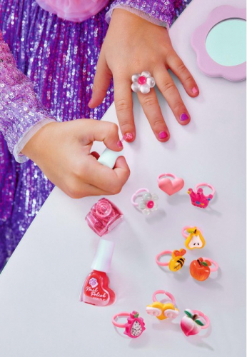  НОВИНКА!   Набор детских колечек Glam Kitty «Сказочное королевство»
