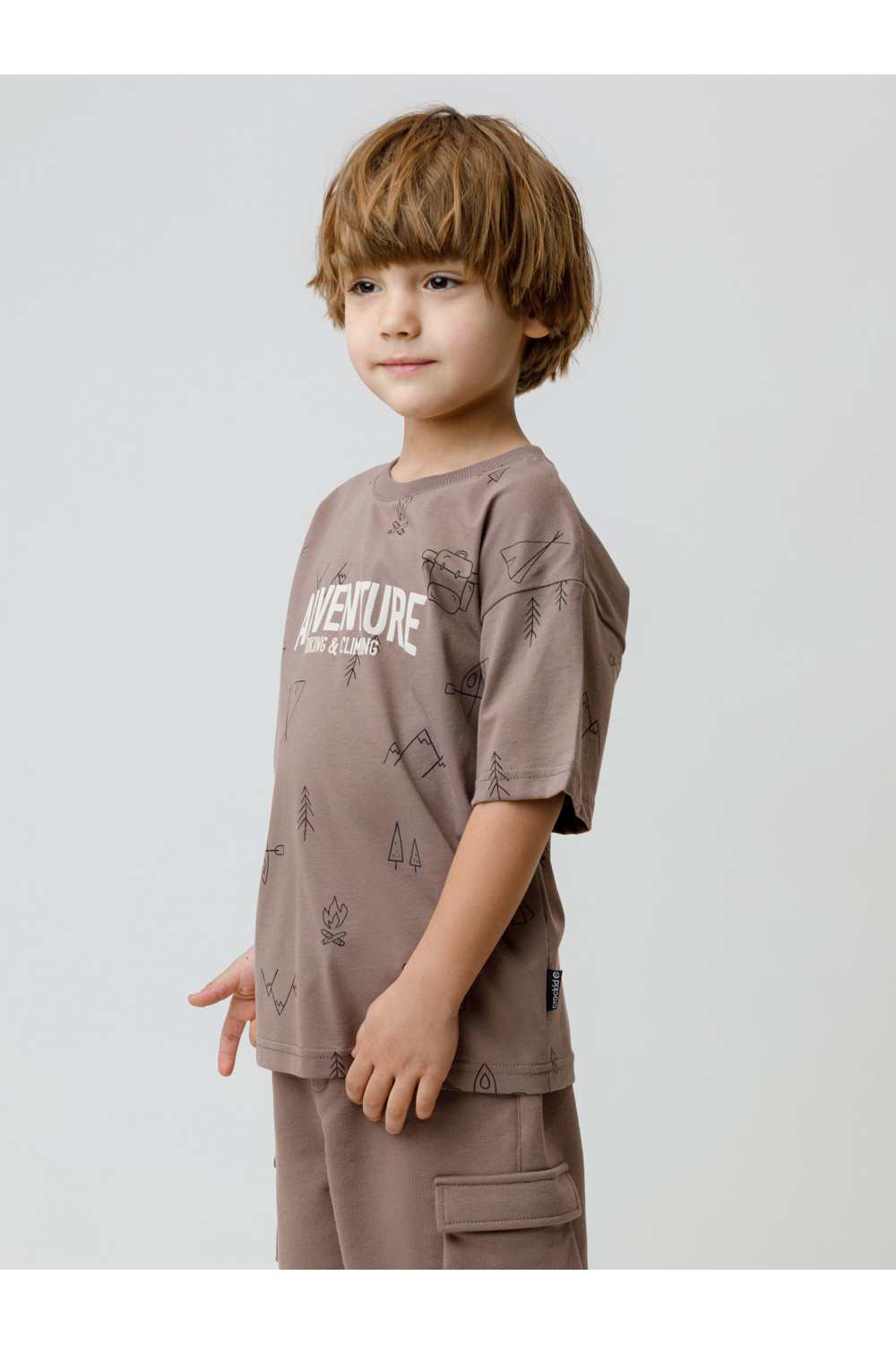 Crockid Фуфайка КР 302781 бразильский дуб, кемпинг к656 Crockid