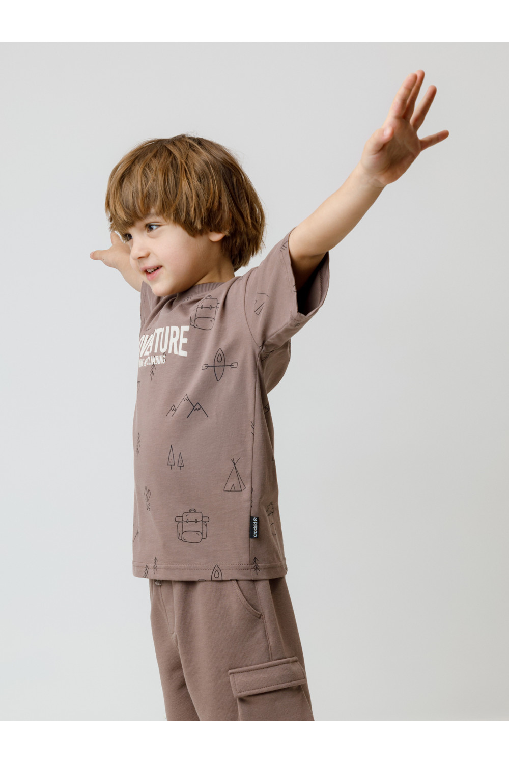 Crockid Фуфайка КР 302781 бразильский дуб, кемпинг к656 Crockid