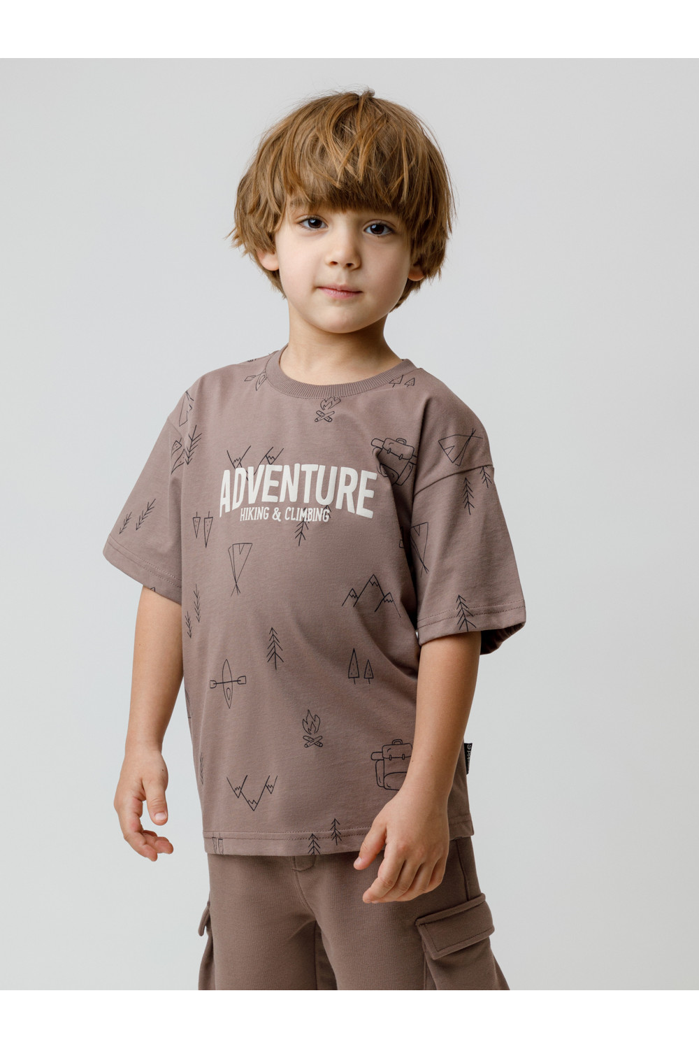 Crockid Фуфайка КР 302781 бразильский дуб, кемпинг к656 Crockid