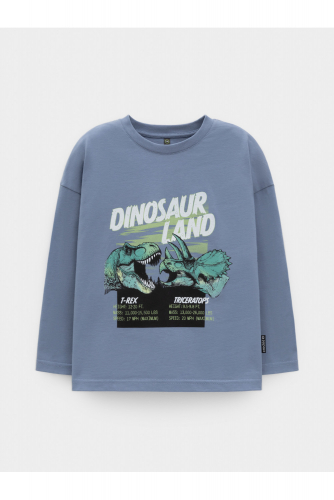 Crockid Лонгслив КР 302256 синий 3926 к614 Crockid