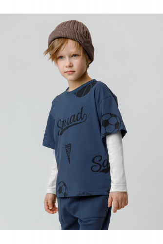 Crockid Фуфайка КР 302792 синий космос, спорт к616 Crockid
