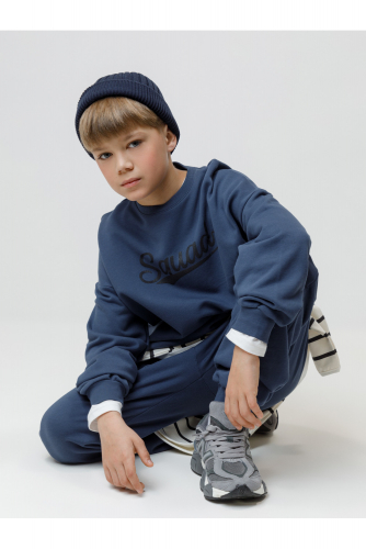 Crockid Брюки КР 400836 синий космос к618 Crockid