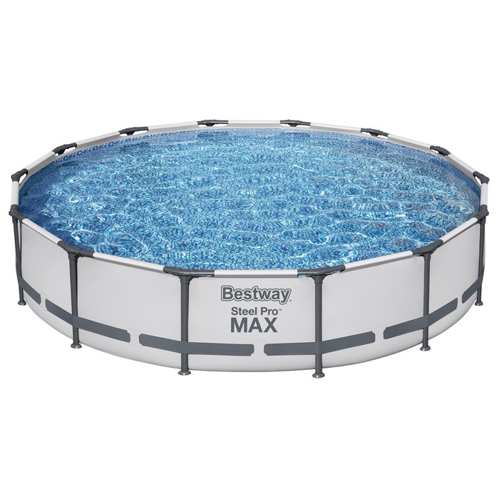 УЦЕНКА Бассейн каркасный Steel Pro Мах 427×84 см, с фильтр-насосом, 56595 Bestway