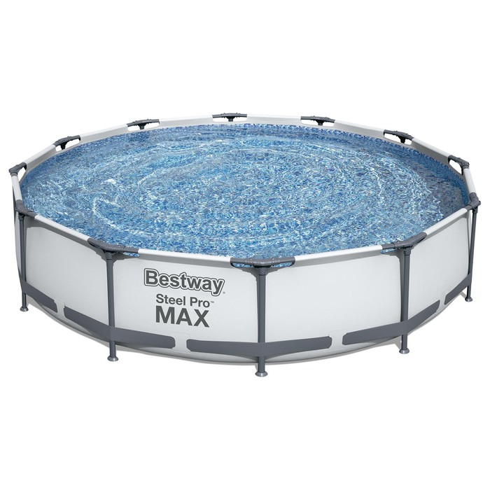 УЦЕНКА Бассейн каркасный Bestway Steel Pro Мах, 366×76 см, фильтр-насос, 56416