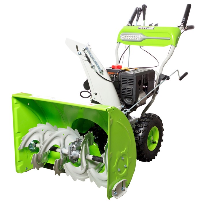 Снегоуборщик RedVerg RD-SB 71/9E, 9 л.с., ручной/эл. старт, ширина/высота 71/58 см, ск. 6/2