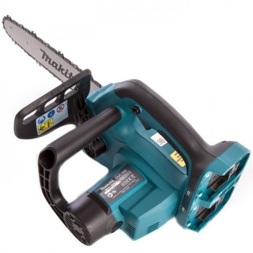 Пила цепная аккумуляторная Makita DUC302Z, 36 В, 2×18 В, шина 30 см, шаг 3/8