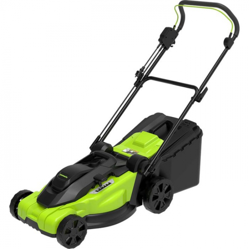 Газонокосилка электрическая Greenworks LM2000, 2 кВт, ширина 45 см, 50 л, 3500 об/мин