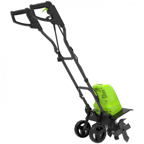 Культиватор электрический Greenworks GTL1520, 220 В, 1500 Вт, ширина 40 см, глубина 20 см