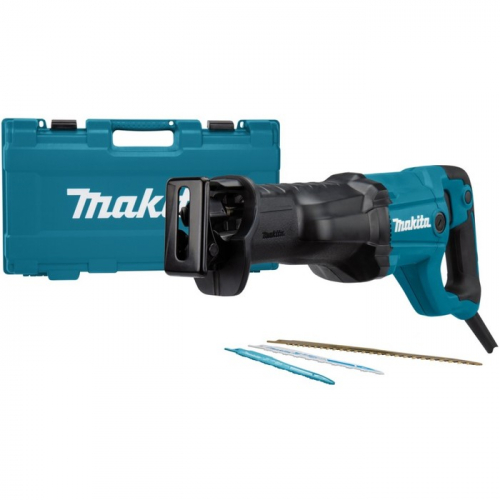 Пила сабельная Makita JR=3051TK, 1200 Вт, 3000 об/мин, ход 30 мм, рез 255 мм, кейс