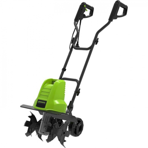 Культиватор электрический Greenworks GTL1520, 220 В, 1500 Вт, ширина 40 см, глубина 20 см