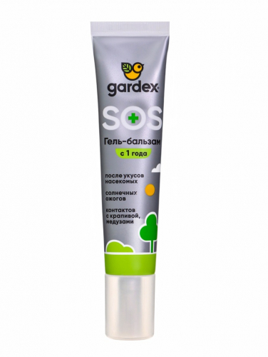 Гель-бальзам после укусов насекомых Gardex, 25 мл