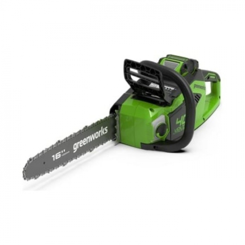 Пила цепная аккумуляторная Greenworks GD40CS18, без АКБ/ЗУ, 40 В, шина 40 см, 56 звеньев