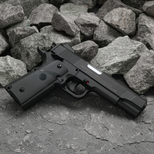 УЦЕНКА Пистолет пневматический Stalker S1911G кал. 4.5 мм, 3 Дж, корп. пластик, до 120 м/с