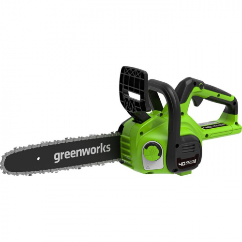 Пила цепная аккумуляторная GREENWORKS G40CS30IIK4, АКБ 4 Ач и ЗУ, 40 В, шина 30 см, 52 зв