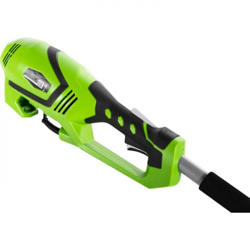 Триммер электрический Greenworks GST1246, 1.2 кВт, леска 2 мм, 6500 об/мин, 4.6 кг