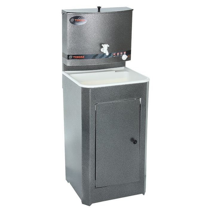 УЦЕНКА Умывальник TUNDRA, с электроводонагревателем, пластиковая мойка, 1250 Вт, 17 л