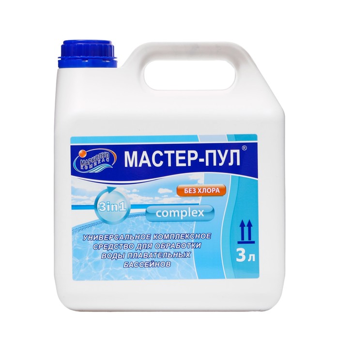 Бесхлорное средство для очистки воды в бассейне