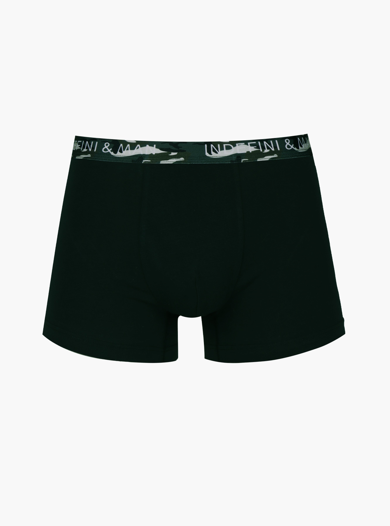 Мужские черные трусы боксеры indefini (Арт. 5028MUF)