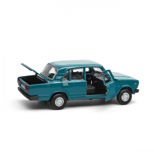 Машина металл LADA ВАЗ-2105 1997 12 cm, (отк. двери, багаж)инерц., в коробке
