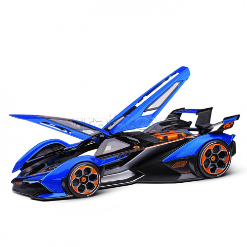 Машинка die-cast Lamborghini V12 Vision Gran Turismo, 1:18, синяя
