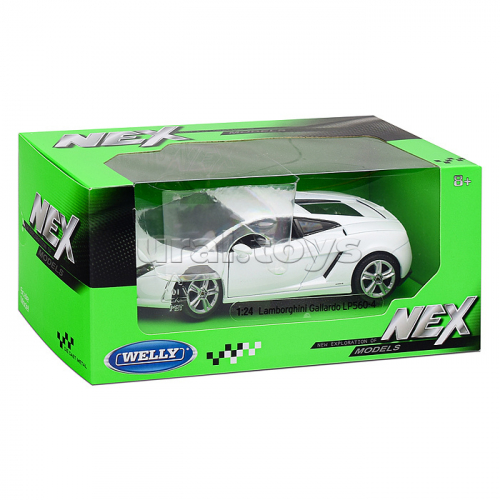 Машинка 1:24 Lamborghini Gallardo LP560-4, белый