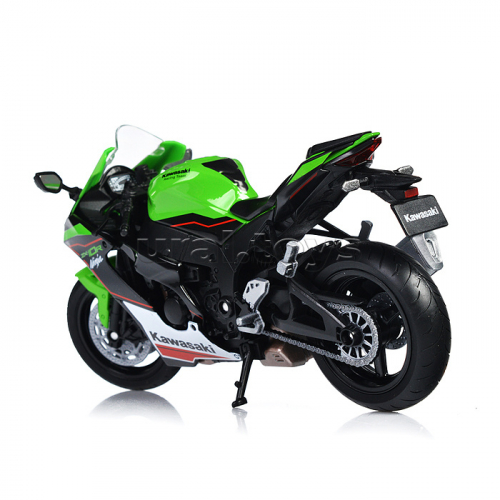 Мотоцикл 1:12 Kawasaki Ninja ZX-10R, зеленый